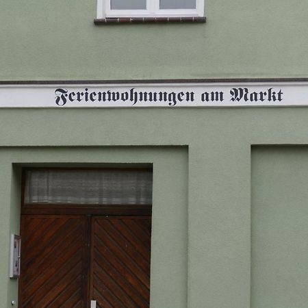 Ferienwohnung Am Markt Biesenthal Esterno foto
