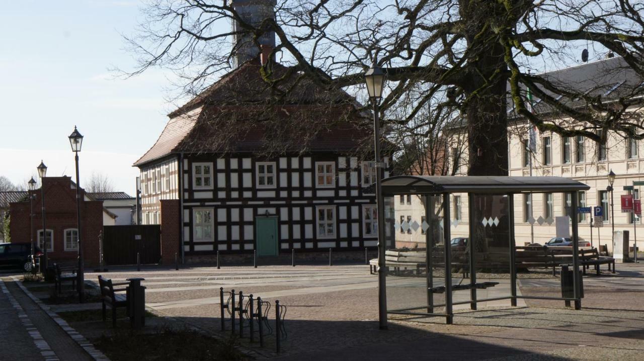 Ferienwohnung Am Markt Biesenthal Esterno foto